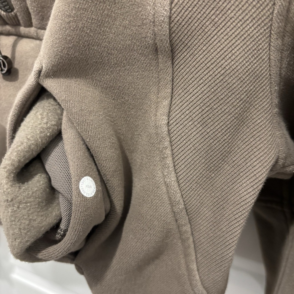 Lululemon Women's Scuba Oversized Half-Zip Hoodie - Black (Size XS/S) - Picture 6 of 6